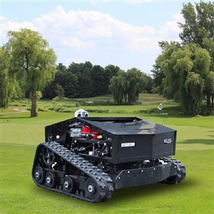 Tej thaj chaw deb Control Lawn Mower Nrog Tracks